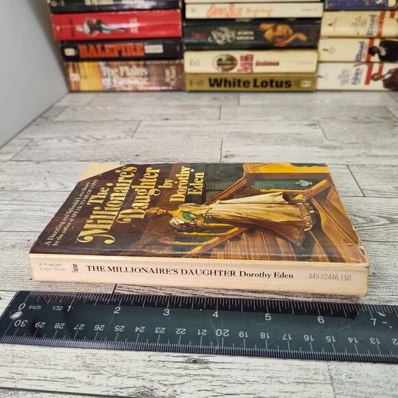 THE MILLIONAIRES DAUGHTER Dorothy Eden 1975 Fawcett Paperback Historical Romance - Picture 7 of 12